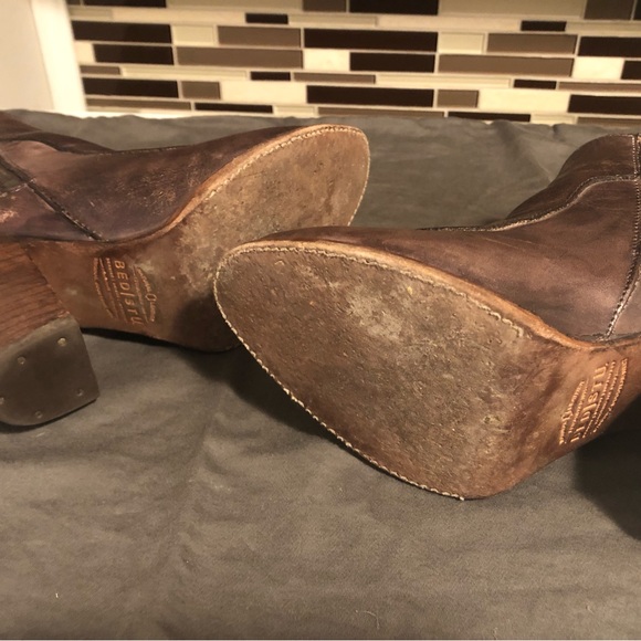 Bed Stu Isla Brown Leather booties, excellent condition - Picture 5 of 6